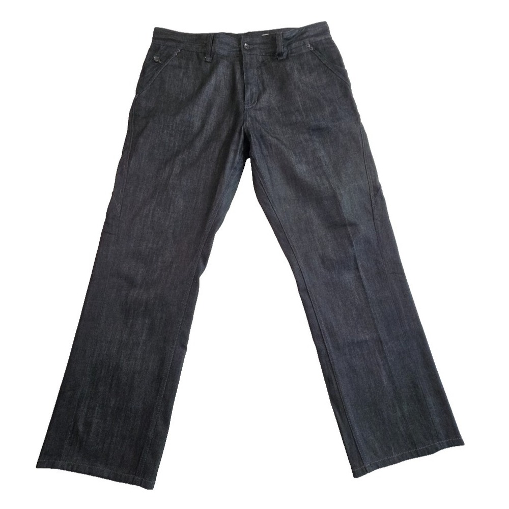 Rocawear Jeans Men's 40x32 Core Indigo Dark Wash Wide Leg‎ Loose Fit 13 Pockets